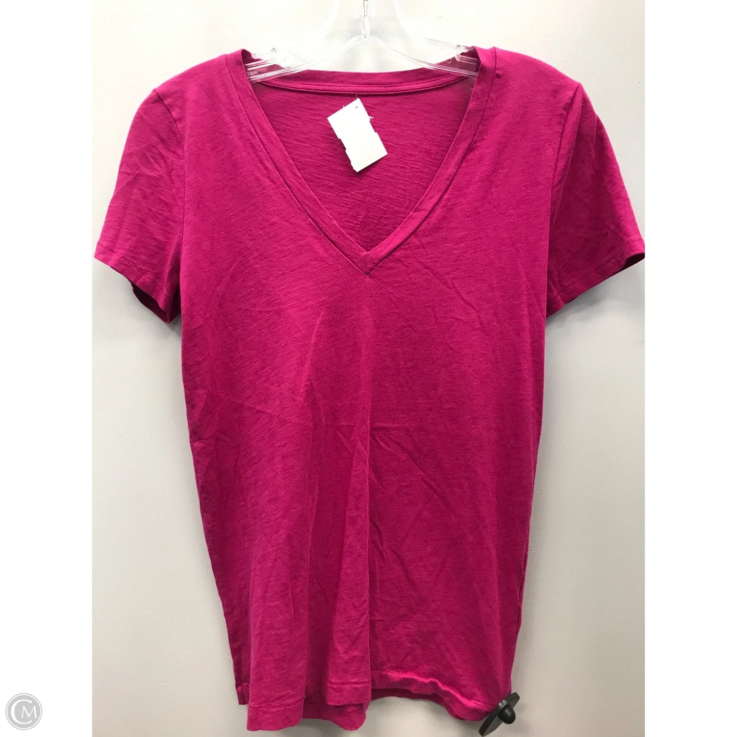 Top Short Sleeve Basic By J. Crew In Pink, Size: S
