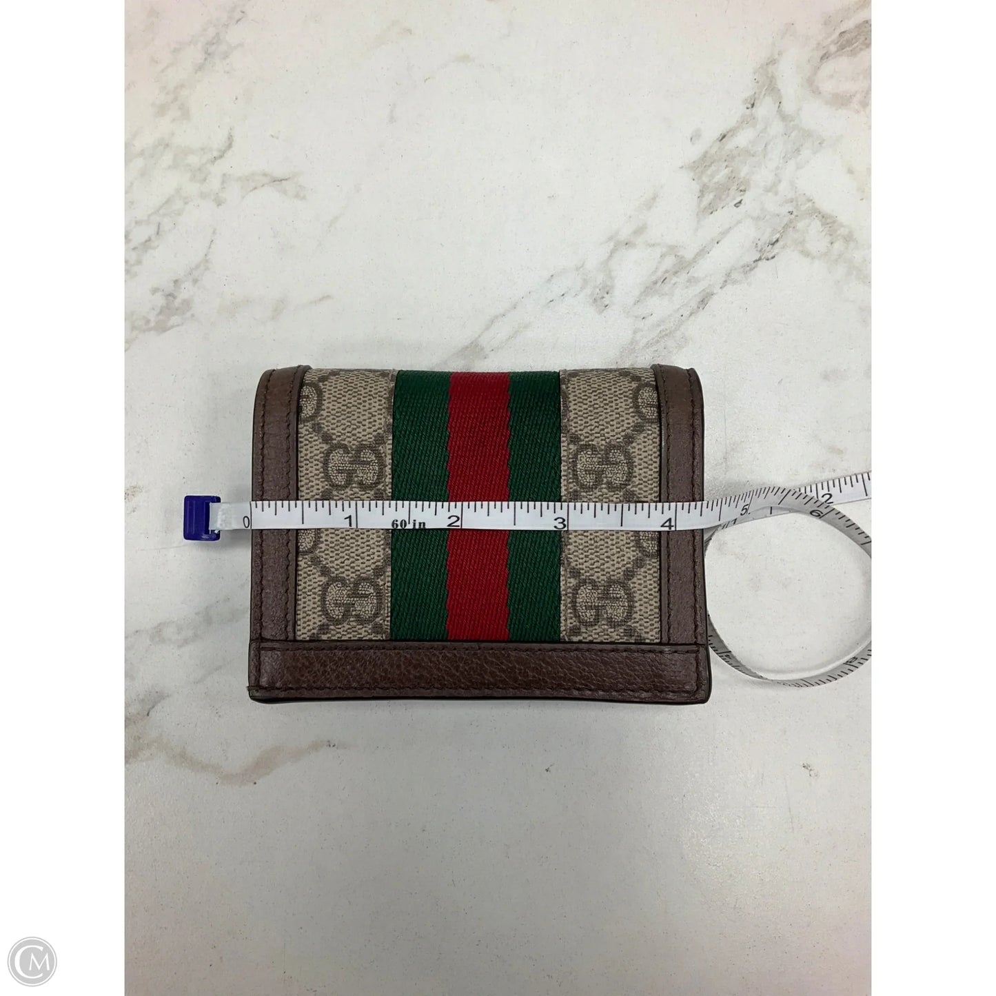 Wallet Luxury Designer By Gucci, Size: Small