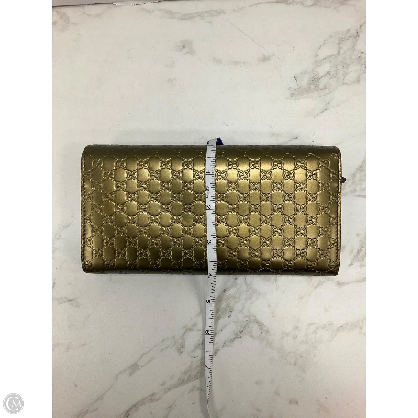 Wallet Luxury Designer By Gucci, Size: Large