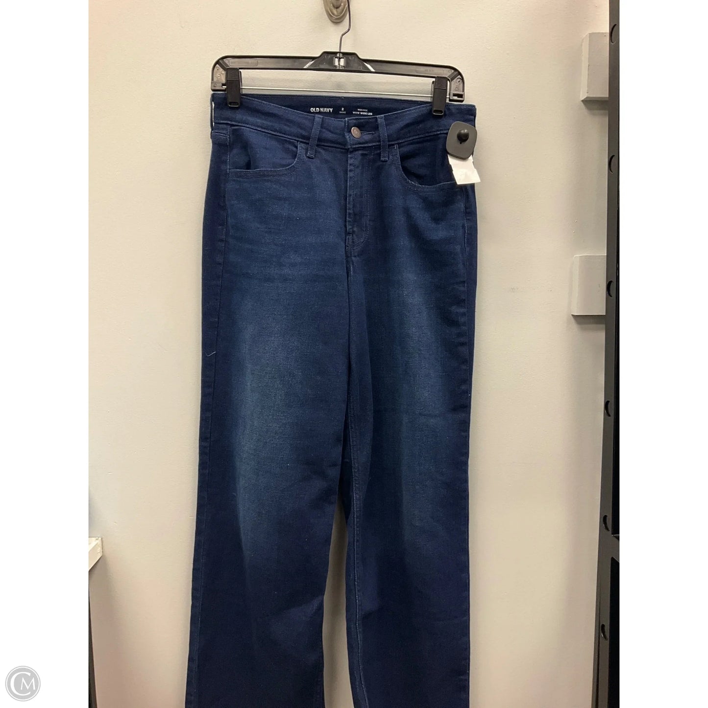 Jeans Straight By Old Navy In Blue Denim, Size: 2
