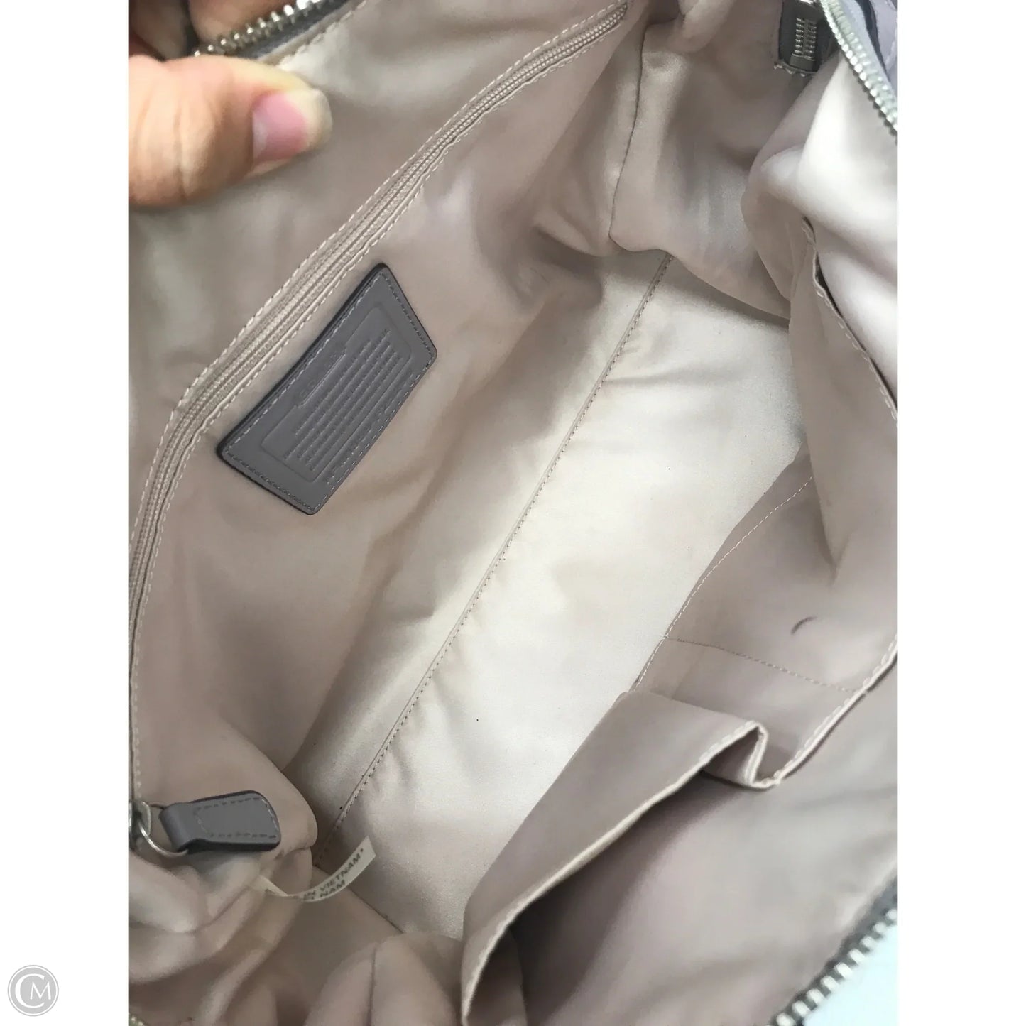 Handbag Designer By Coach, Size: Medium