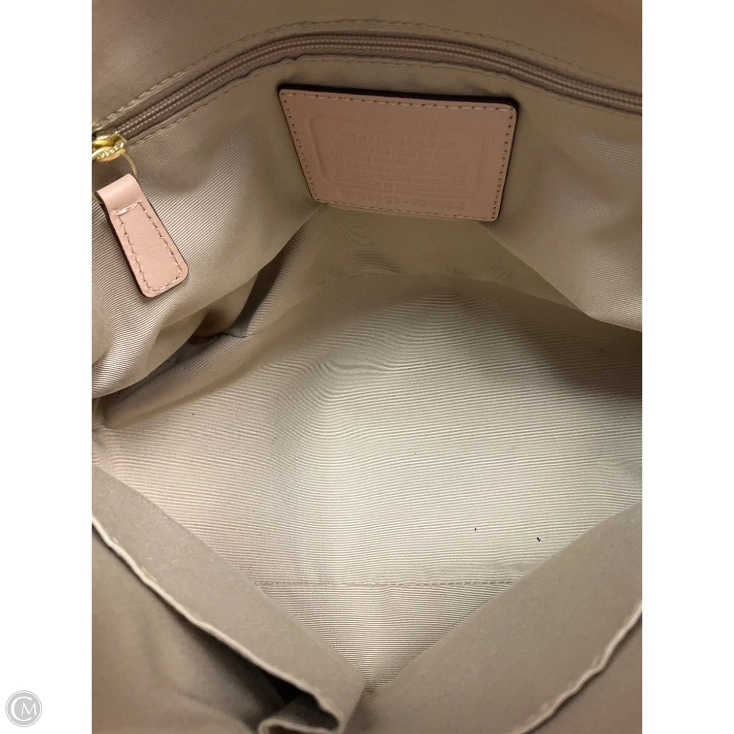 Handbag Designer By Coach, Size: Medium
