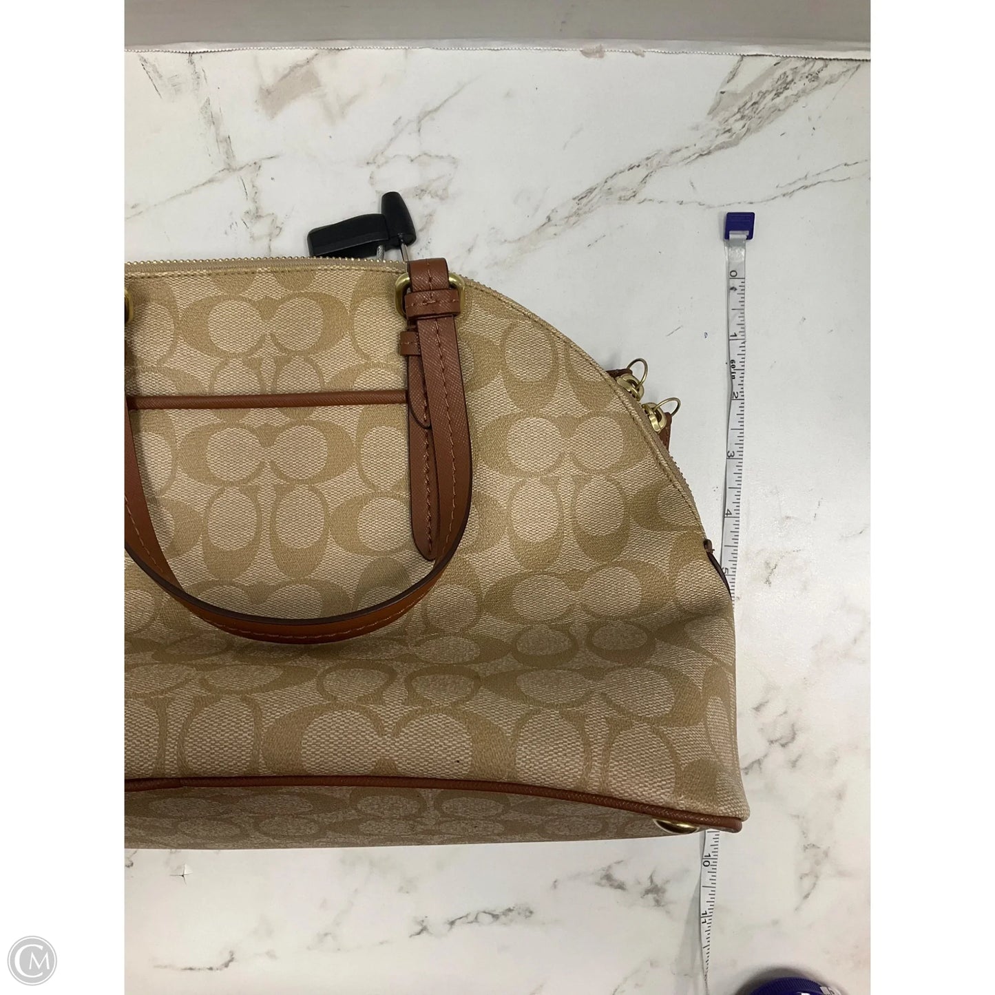 Handbag Designer By Coach, Size: Medium