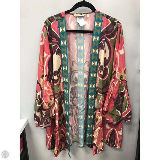 Cardigan By Soft Surroundings In Multi-colored, Size: Osfm