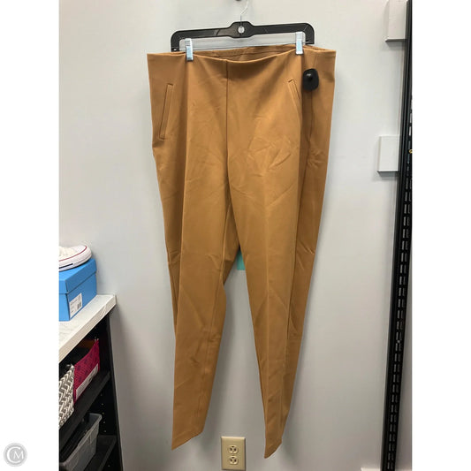 Pants Cropped By Chicos In Tan, Size: 16