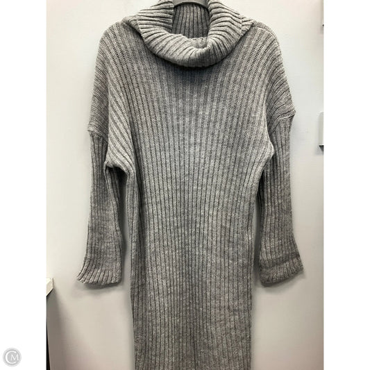 Dress Sweater By Loft In Grey, Size: 0p