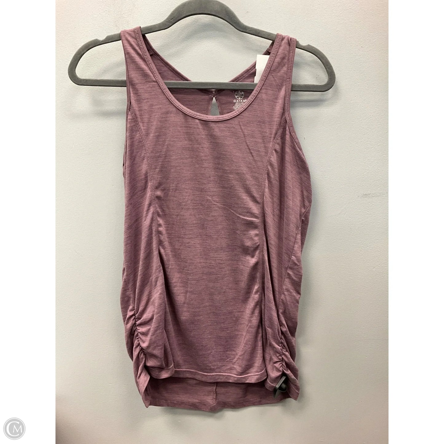 Athletic Tank Top By Gaiam In Purple, Size: M