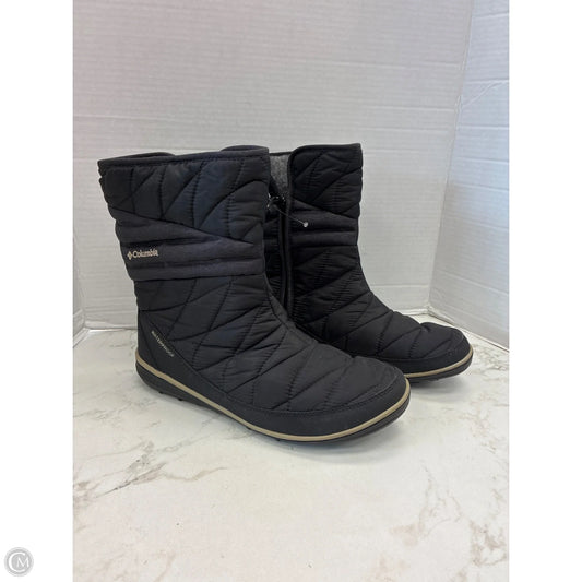 Boots Snow By Columbia In Black, Size: 10