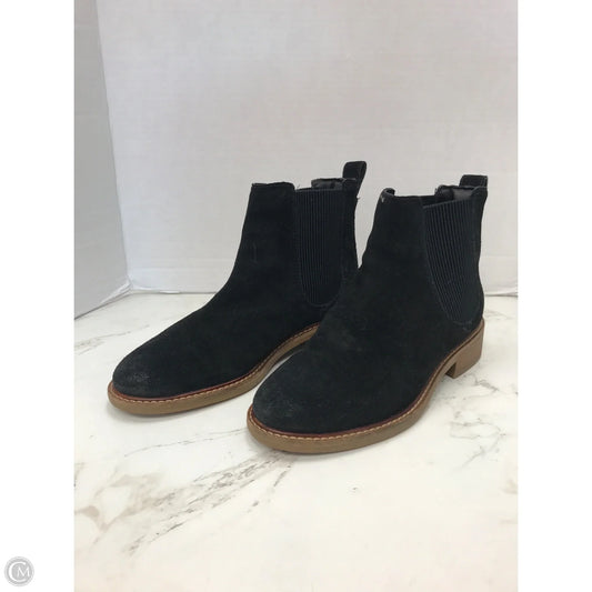 Boots Ankle Heels By Clarks In Black, Size: 6