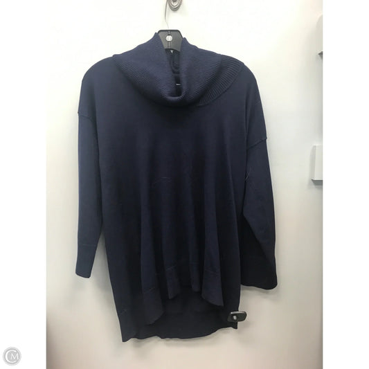 Sweater By Cable And Gauge In Navy, Size: L