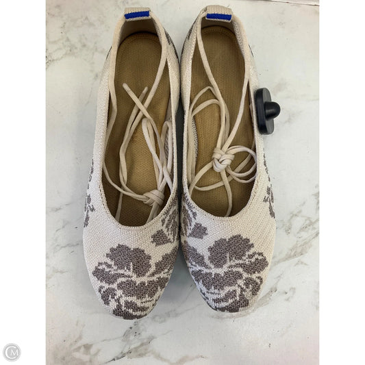 Shoes Flats By Rothys In Cream, Size: 9