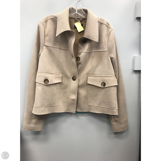Blazer By Tahari In Beige, Size: L