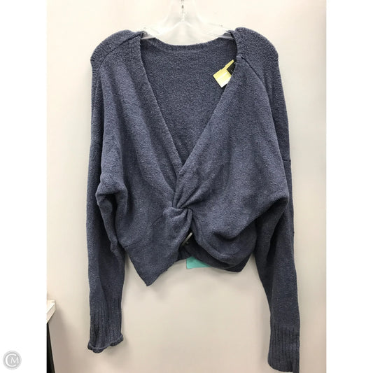 Sweater By Express In Blue, Size: L