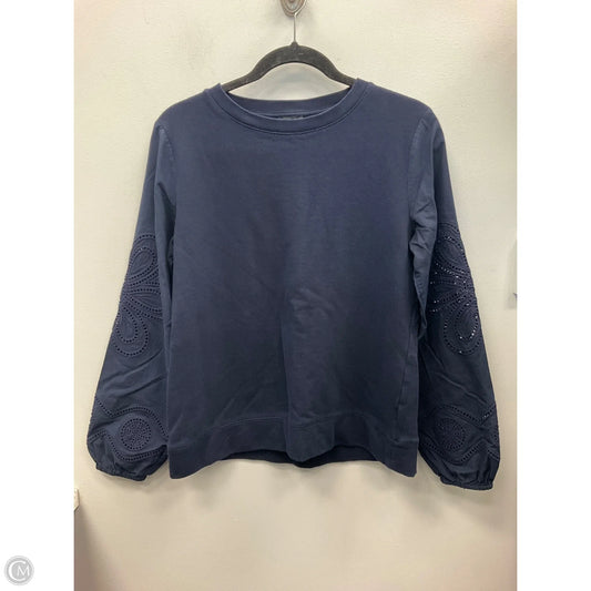 Top Long Sleeve By Talbots In Navy, Size: S