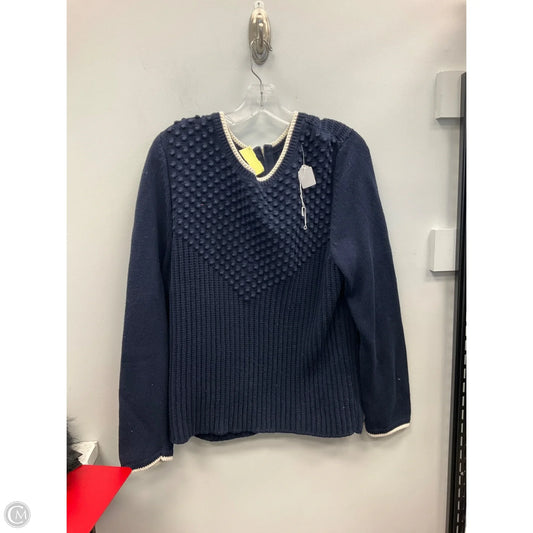 Sweater By Talbots In Navy, Size: Xl