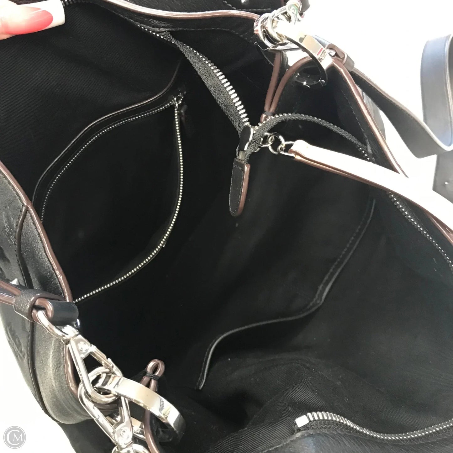 Handbag Luxury Designer By Mcm, Size: Large