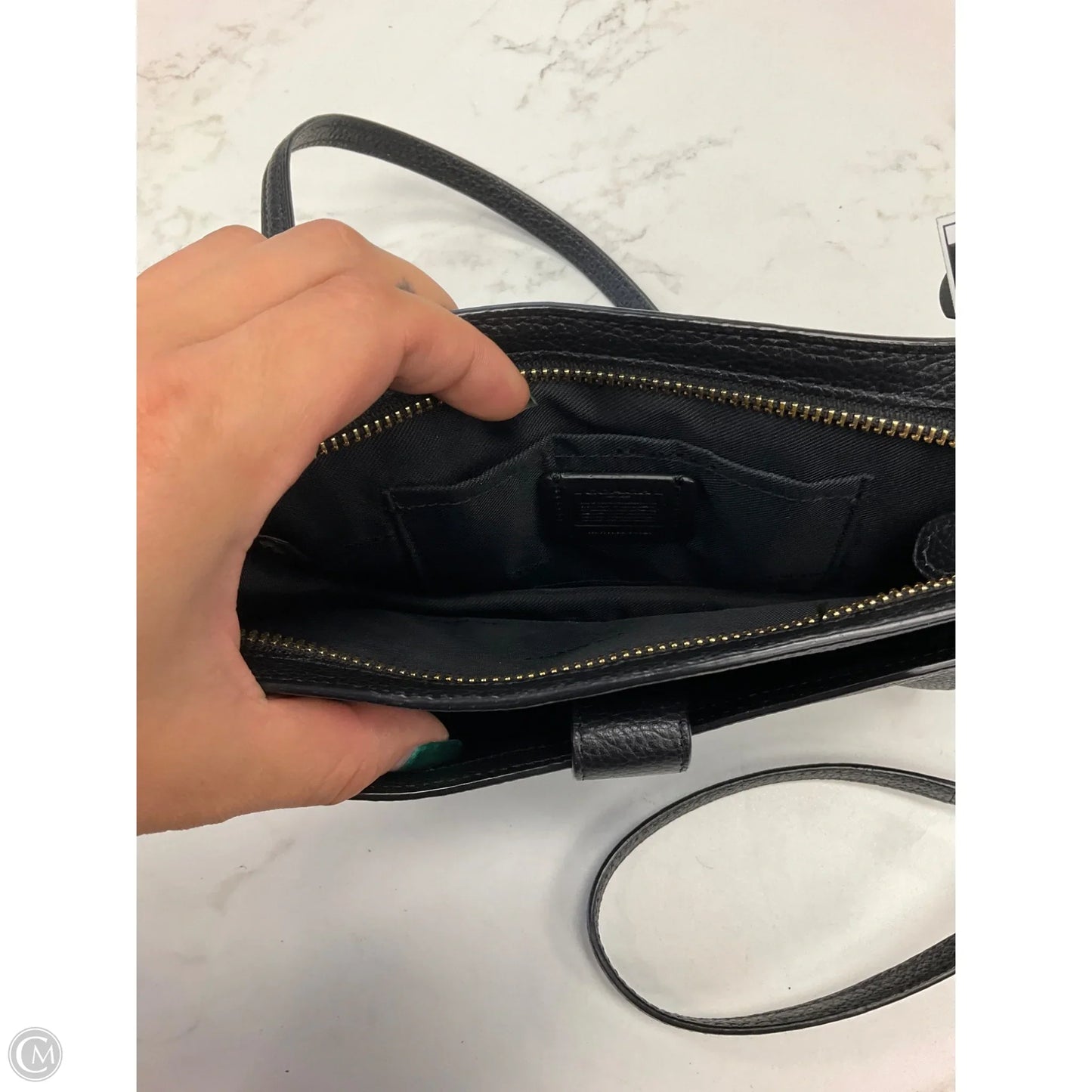 Crossbody Designer By Coach, Size: Small