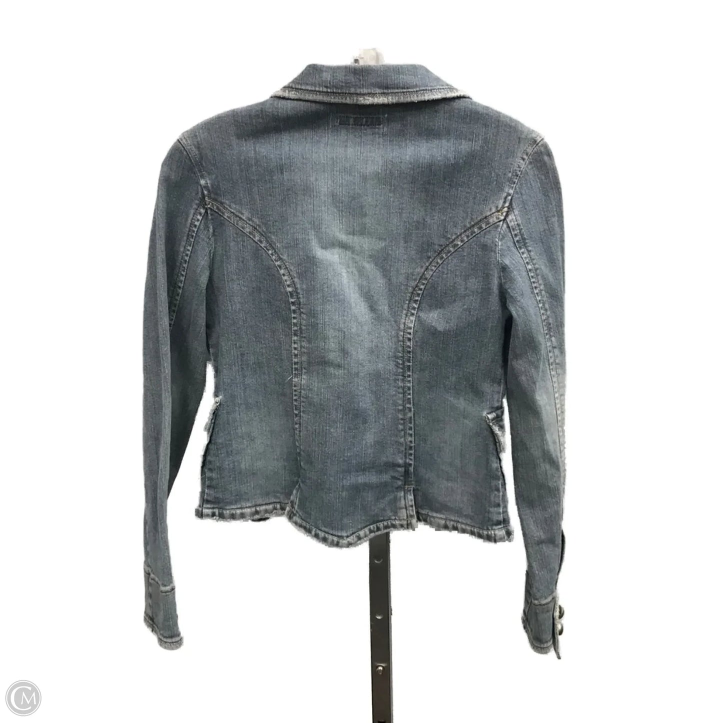 Jacket Denim By Clothes Mentor In Blue Denim, Size: S