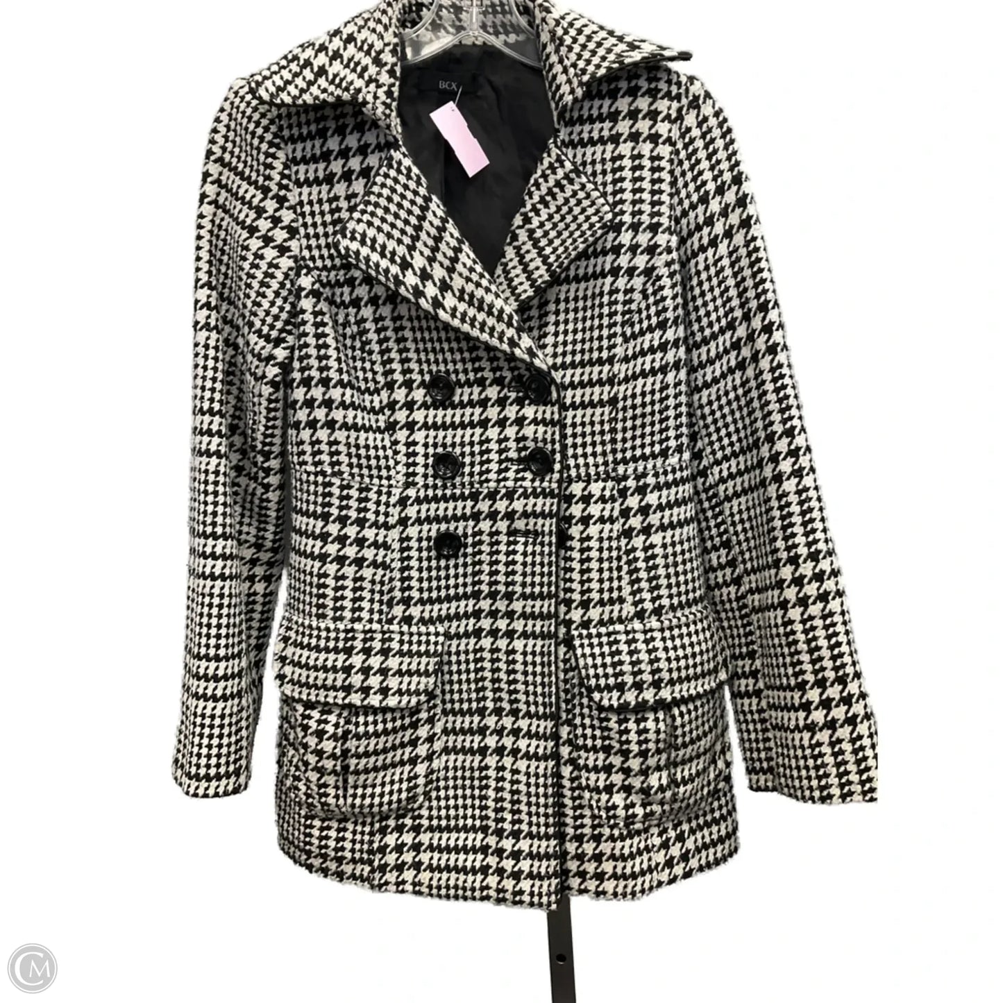 Coat Other By Bcx In Plaid Pattern, Size: L