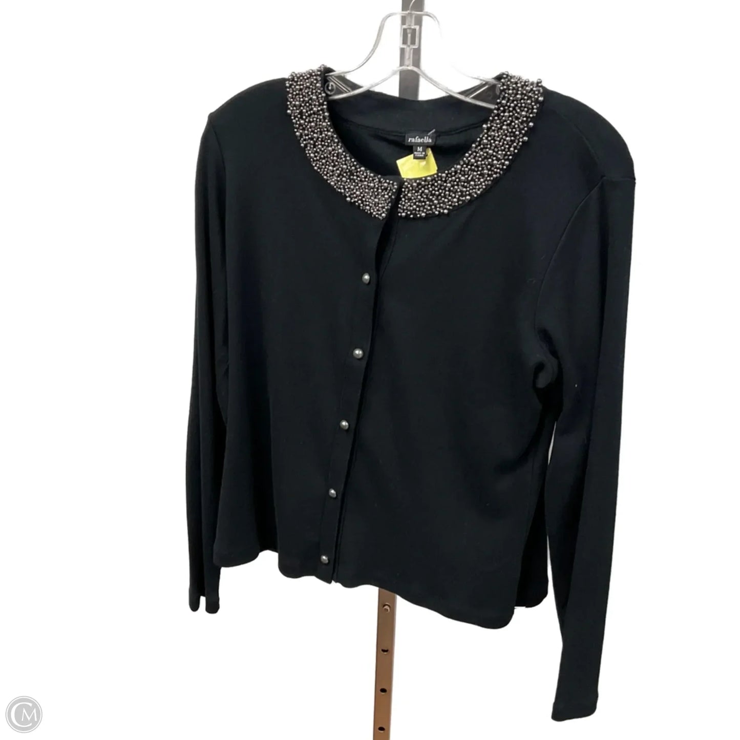 Sweater By Rafaella In Black, Size: M