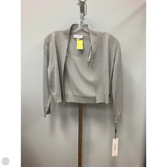 Bolero By Calvin Klein In Silver, Size: S