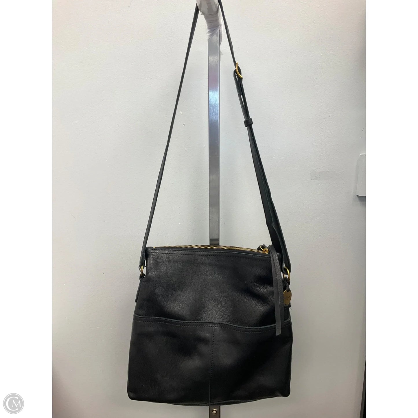 Handbag Leather By Margot, Size: Large