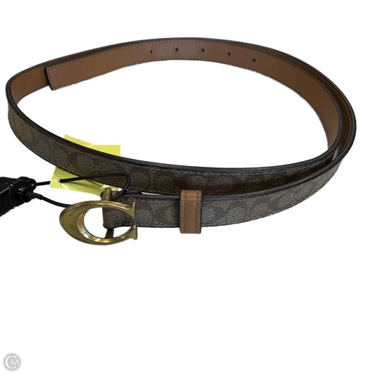 Belt Designer By Coach, Size: Large