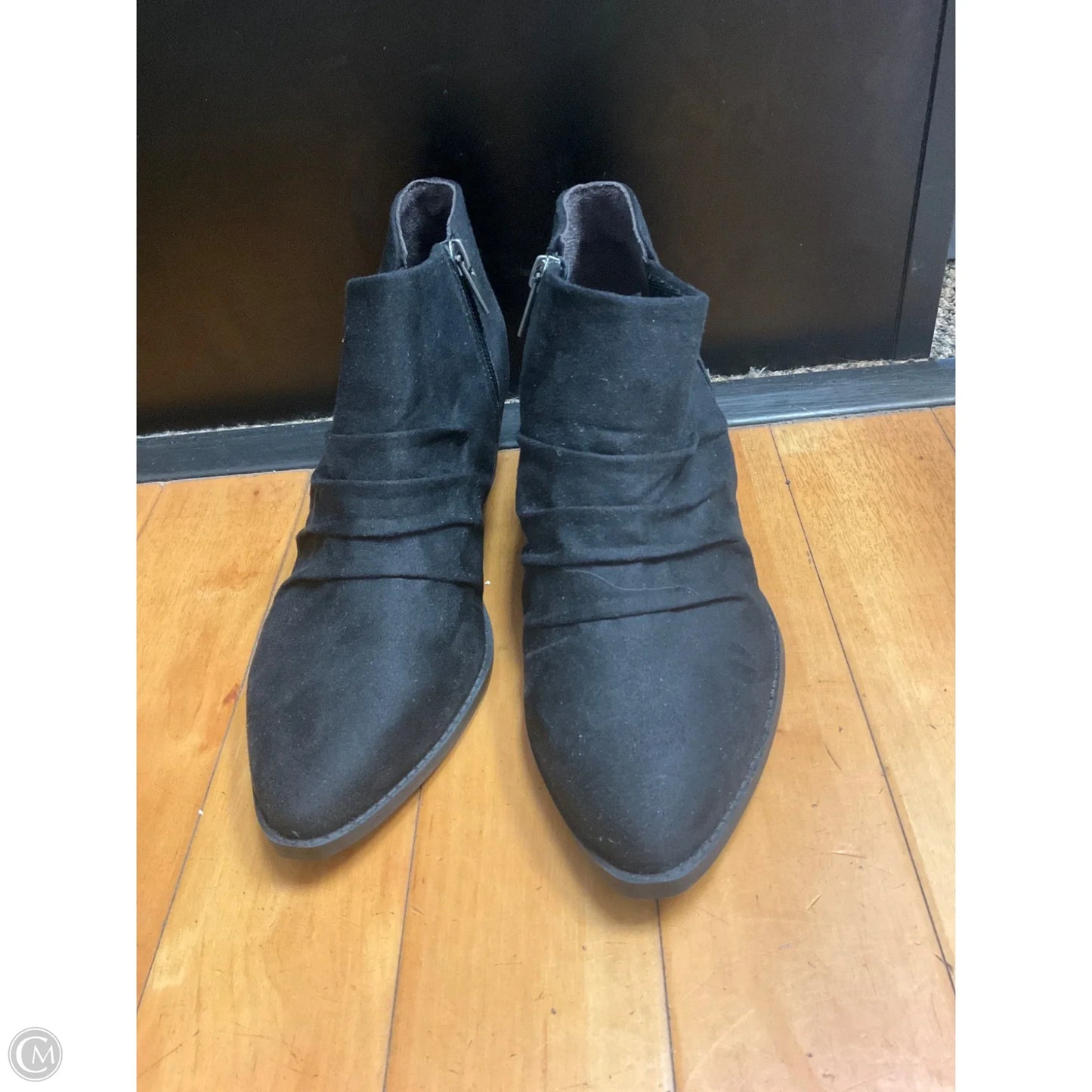 Boots Ankle Heels By Life Stride In Black, Size: 6