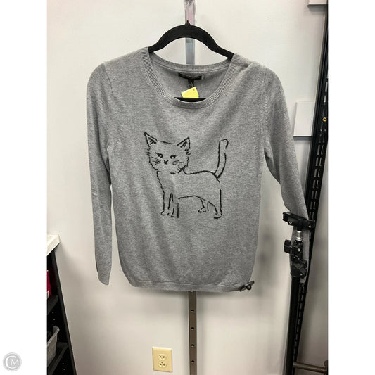 Top Long Sleeve By Banana Republic In Grey, Size: S