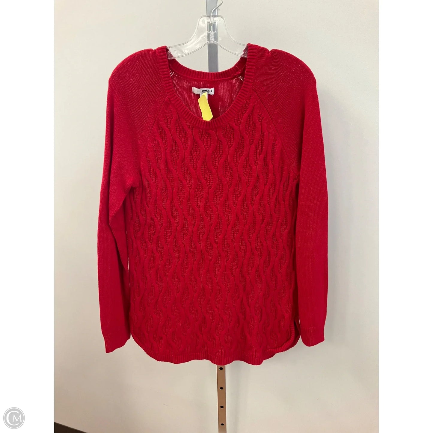 Sweater By Sonoma In Red, Size: M