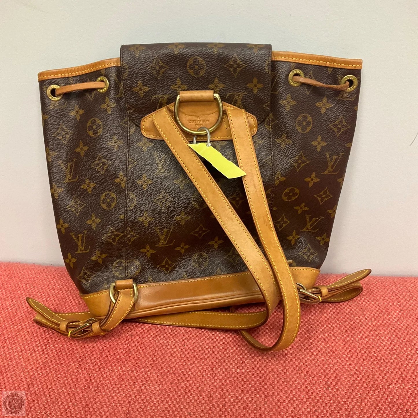 Backpack Luxury Designer By Louis Vuitton, Size: Medium