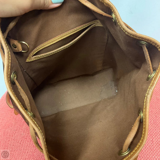 Backpack Luxury Designer By Louis Vuitton, Size: Medium
