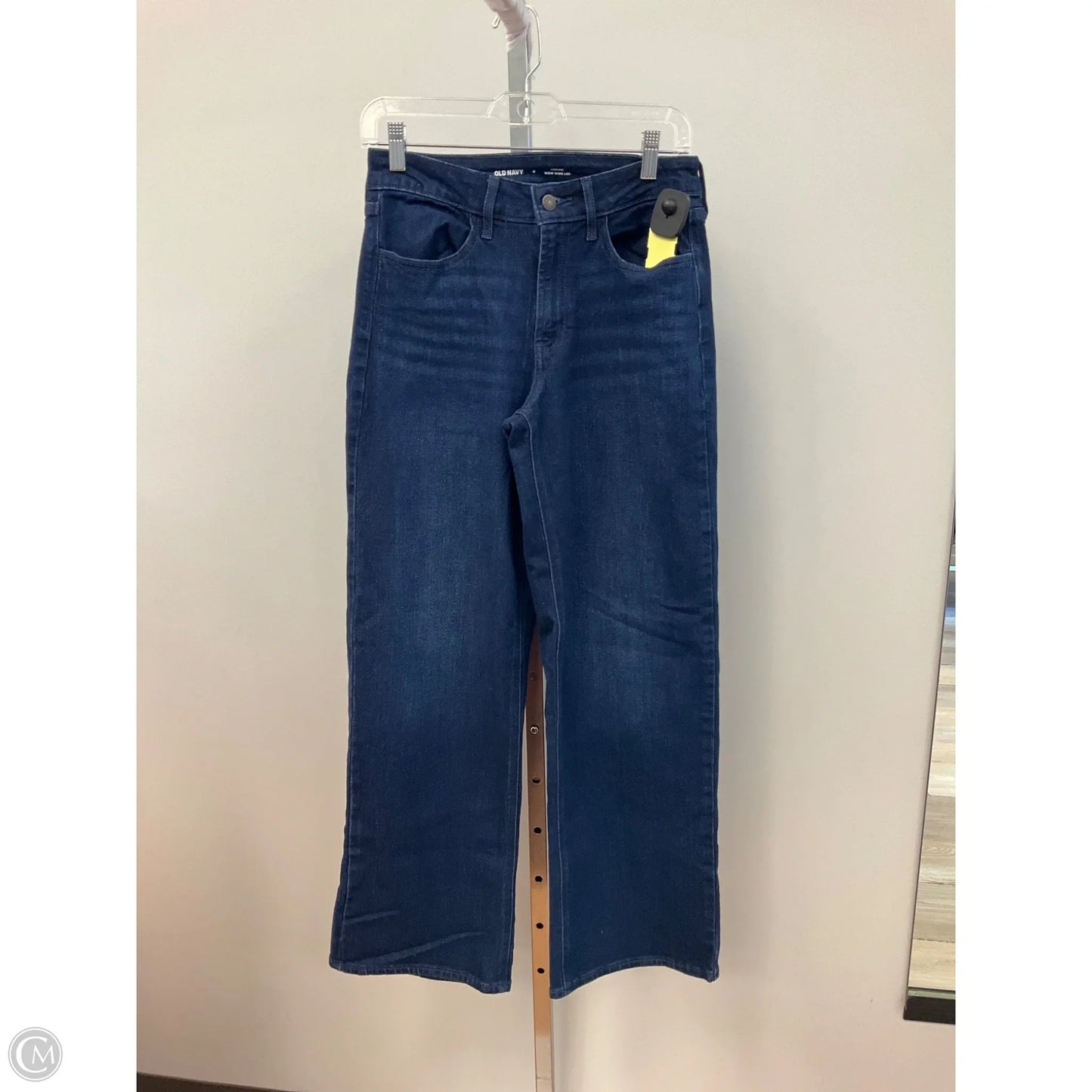 Jeans Flared By Old Navy In Blue Denim, Size: 4
