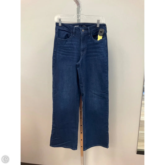 Jeans Flared By Old Navy In Blue Denim, Size: 4