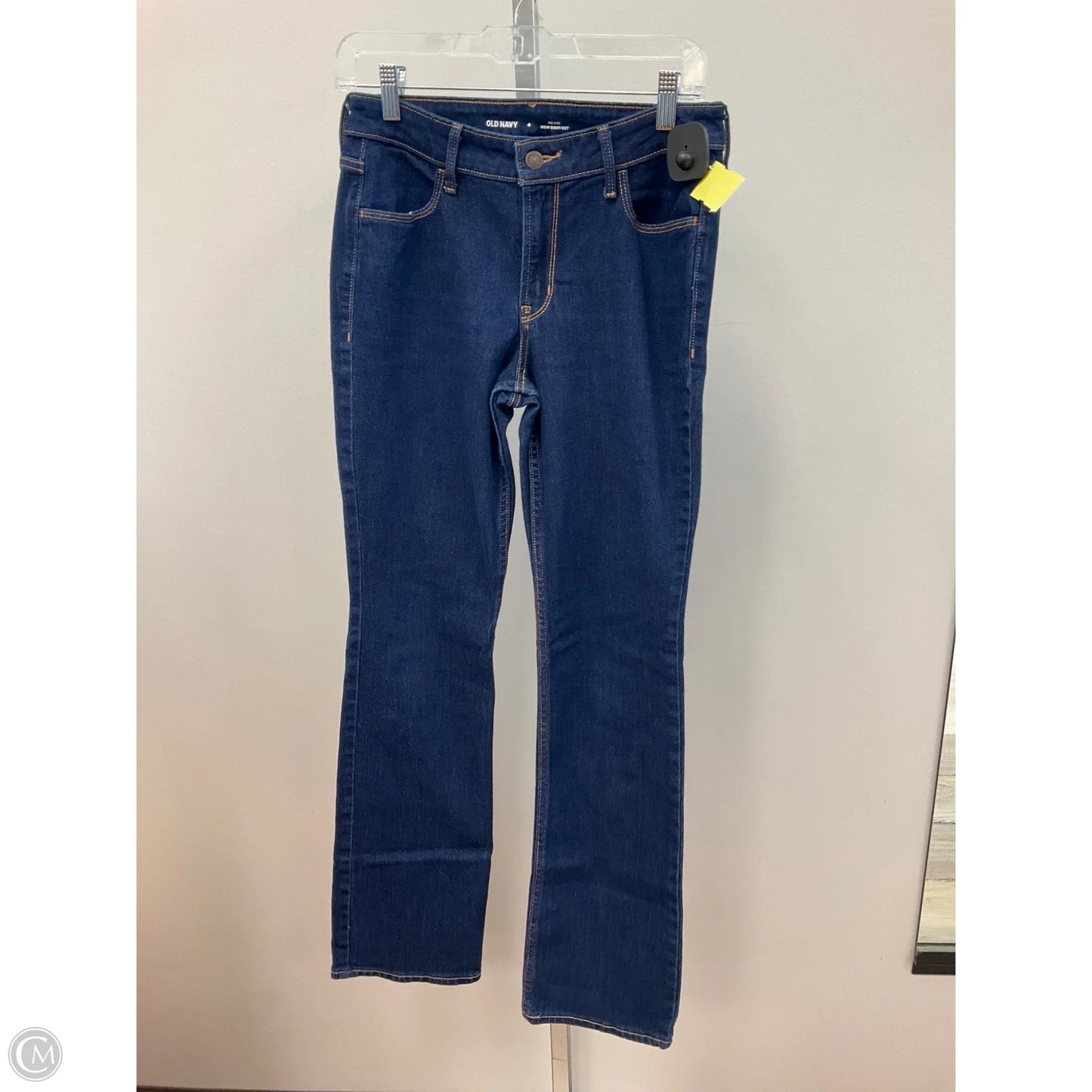Jeans Boot Cut By Old Navy In Blue Denim, Size: 4