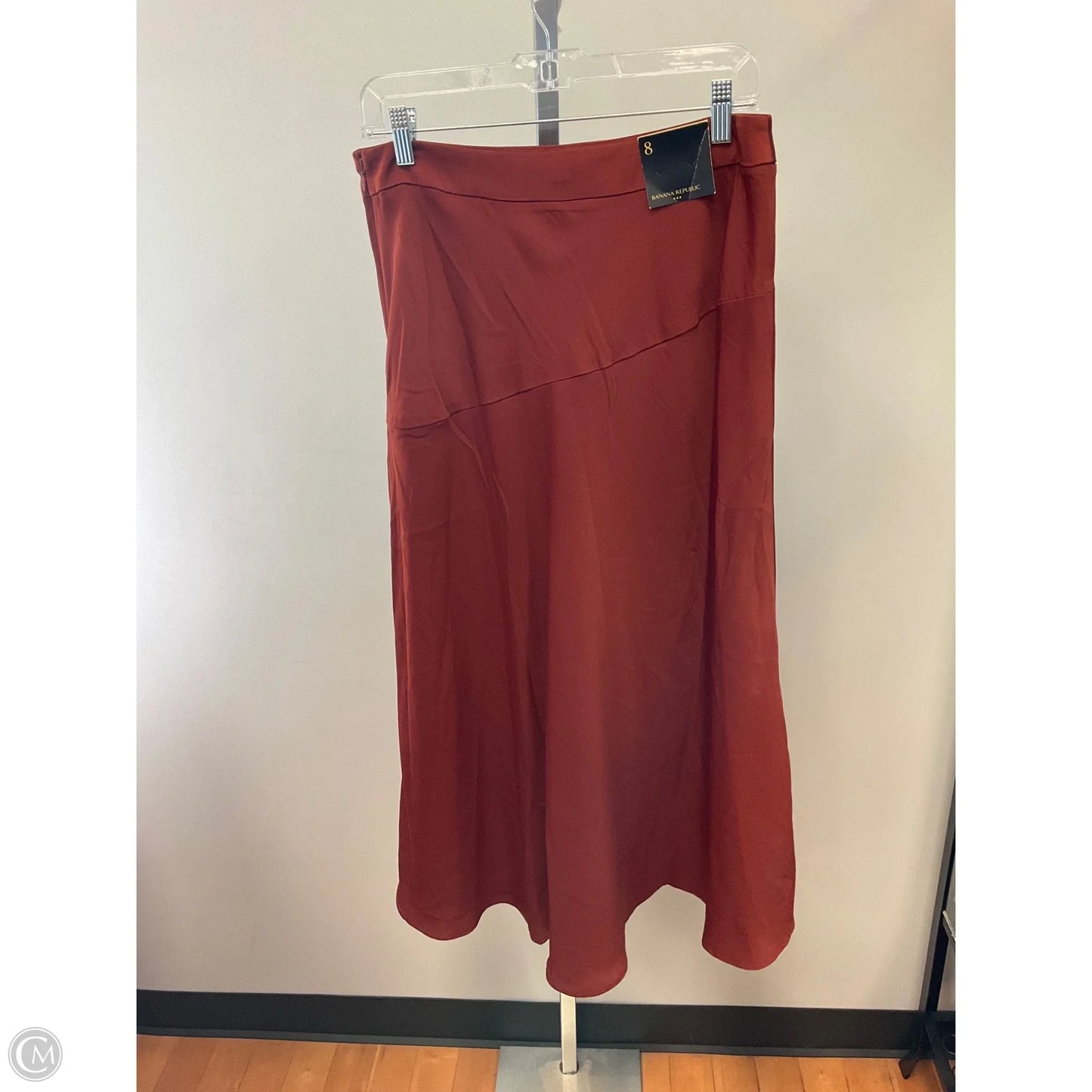 Skirt Maxi By Banana Republic In Copper, Size: 8