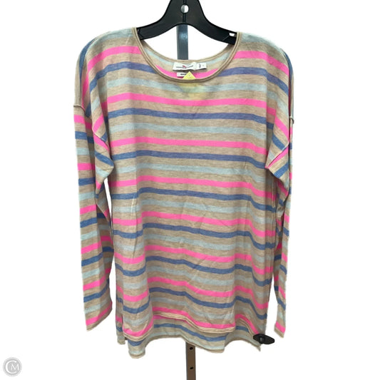 Sweater By Vineyard Vines In Striped Pattern, Size: L