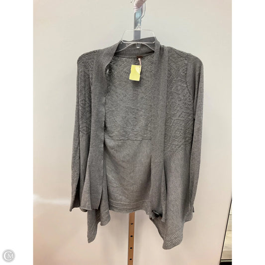 Sweater Cardigan By We The Free In Grey, Size: M
