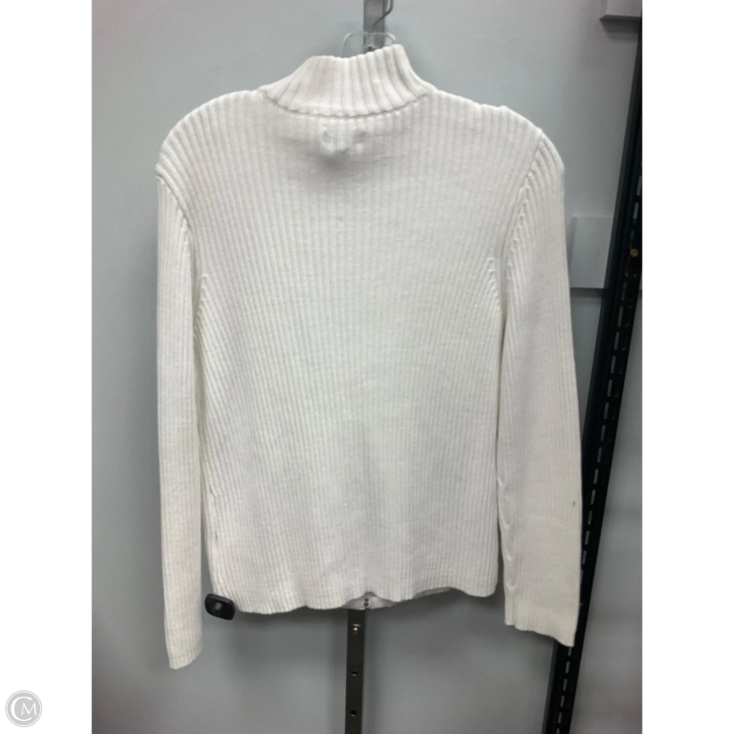 Jacket Other By Croft And Barrow In White, Size: Lp