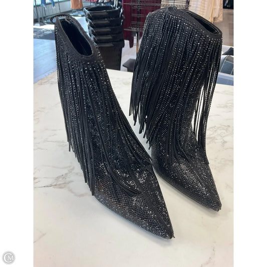 Boots Ankle Heels By Inc In Black, Size: 8.5
