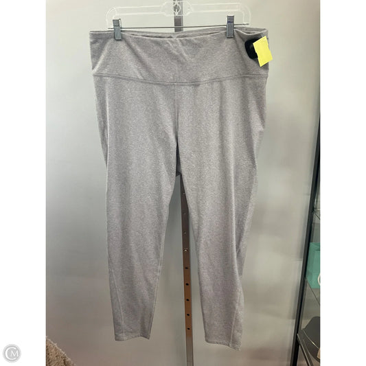 Athletic Capris By Old Navy In Grey, Size: Xxl