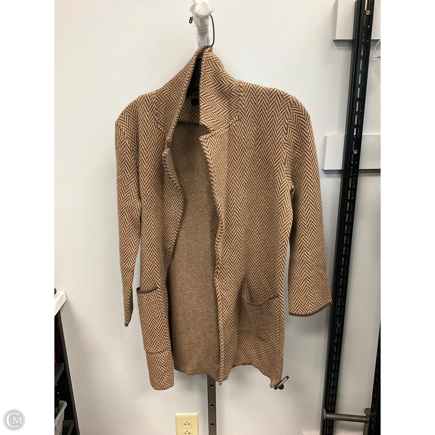 Sweater Cardigan By J. Crew In Brown, Size: Xxs