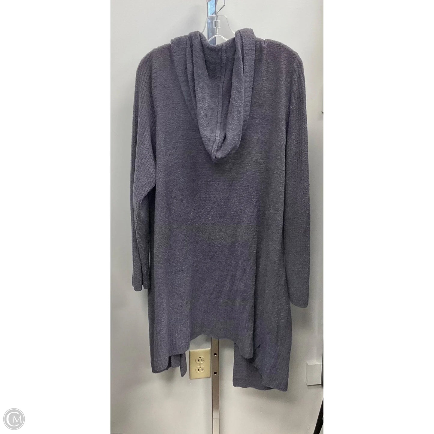 Sweater Cardigan By Barefoot Dreams In Blue, Size: 2x