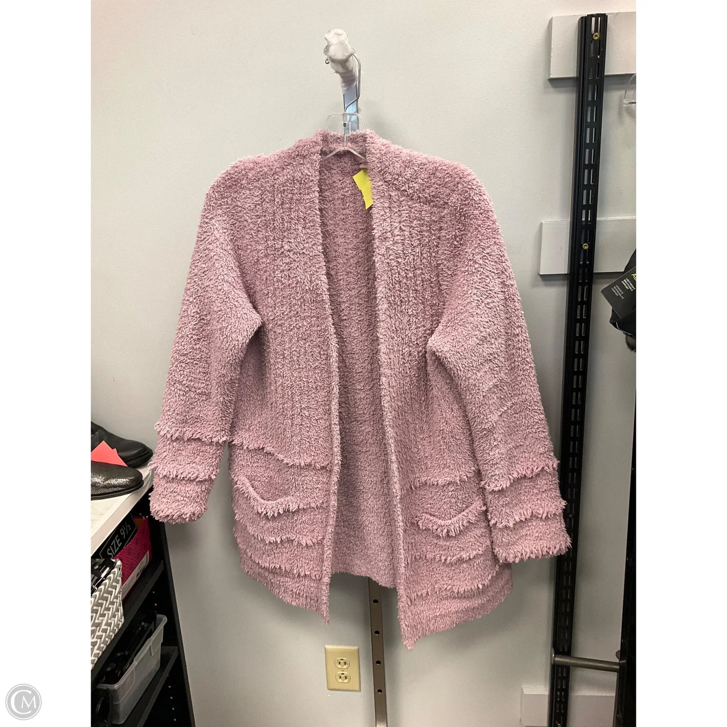 Sweater Cardigan By Barefoot Dreams In Pink, Size: M