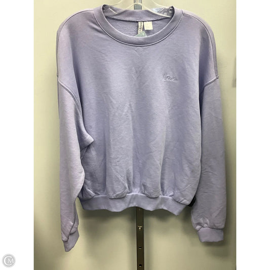Top Long Sleeve By Divided In Purple, Size: L
