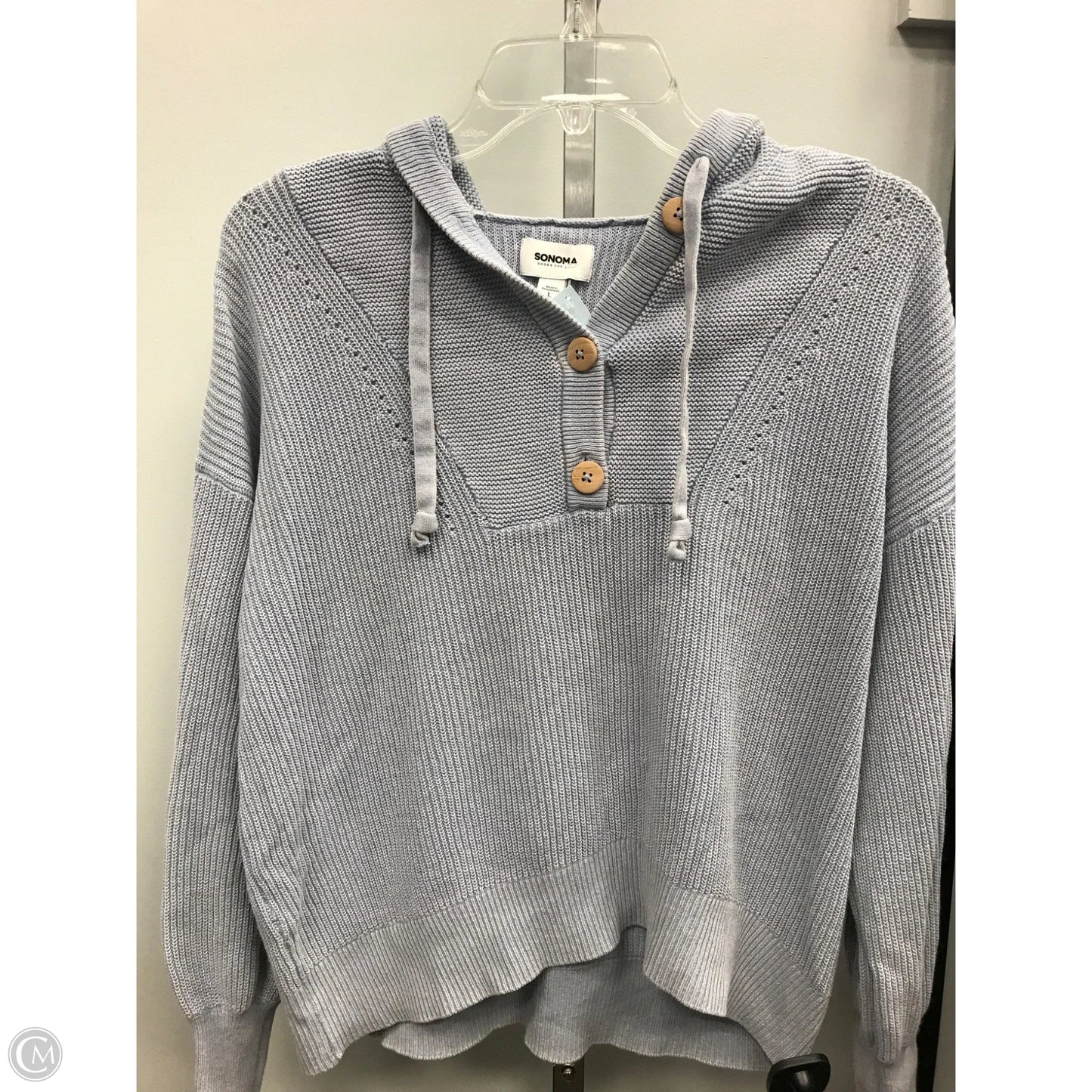 Sweater By Sonoma In Blue, Size: L