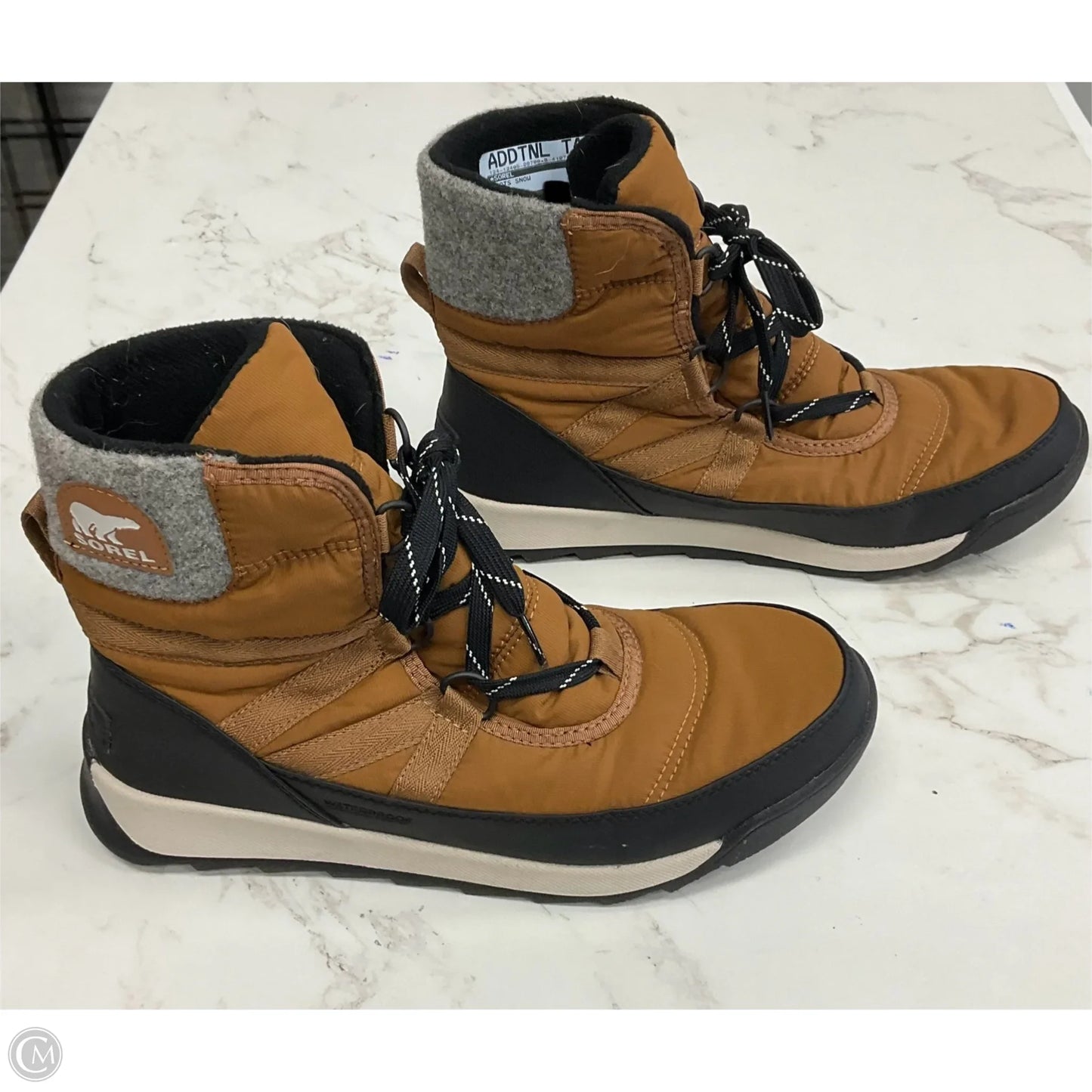 Boots Snow By Sorel In Brown, Size: 9