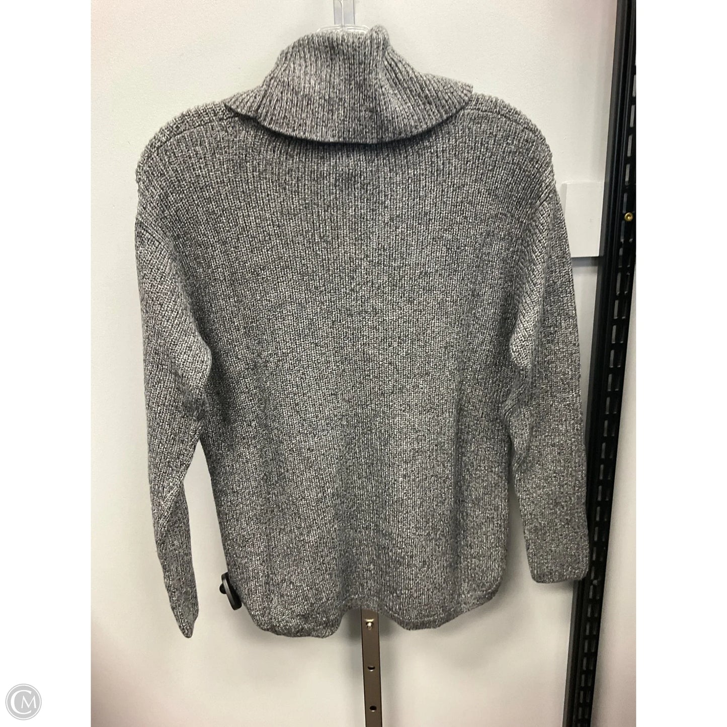 Sweater By Talbots In Black & White, Size: Sp