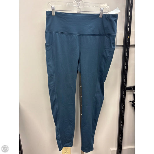 Athletic Leggings By Rbx In Navy, Size: Xl