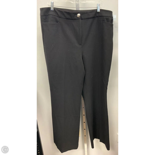 Pants Dress By Talbots In Black, Size: 16